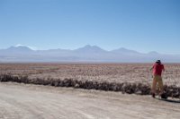 Gequetscht im Minibus geht es mit 16 Personen weiter zum Salar de Atacama.